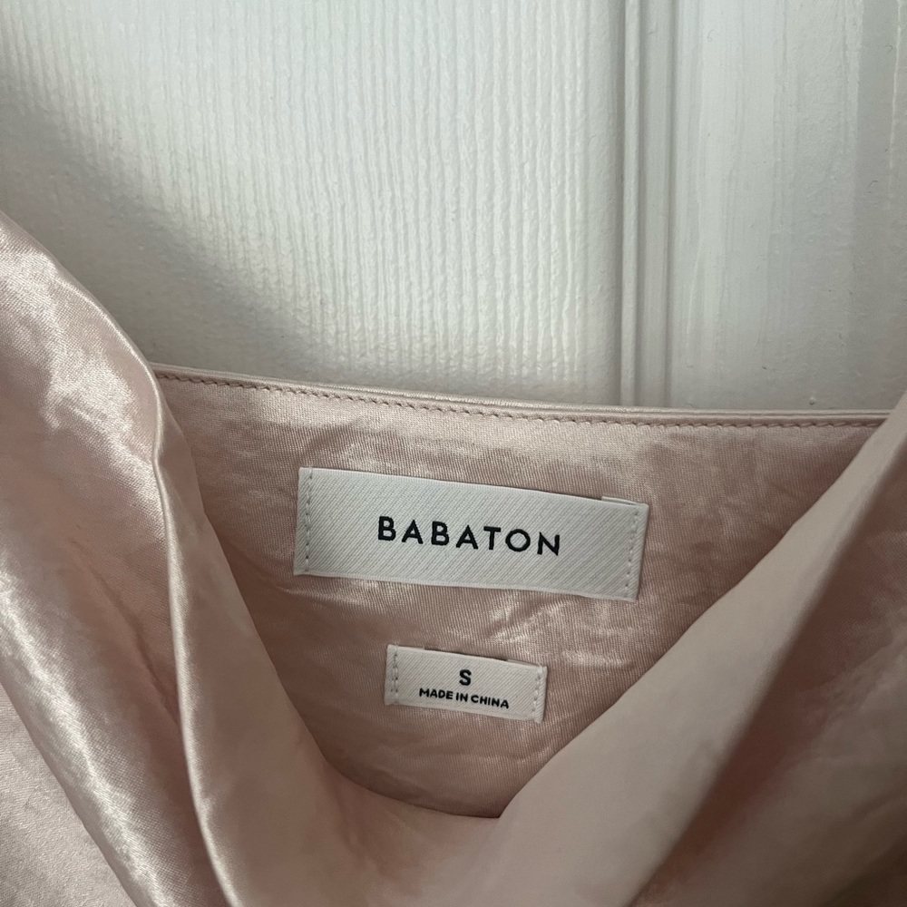 Aritzia Babaton Cowlneck Satin Camisole - Picture 5 of 5